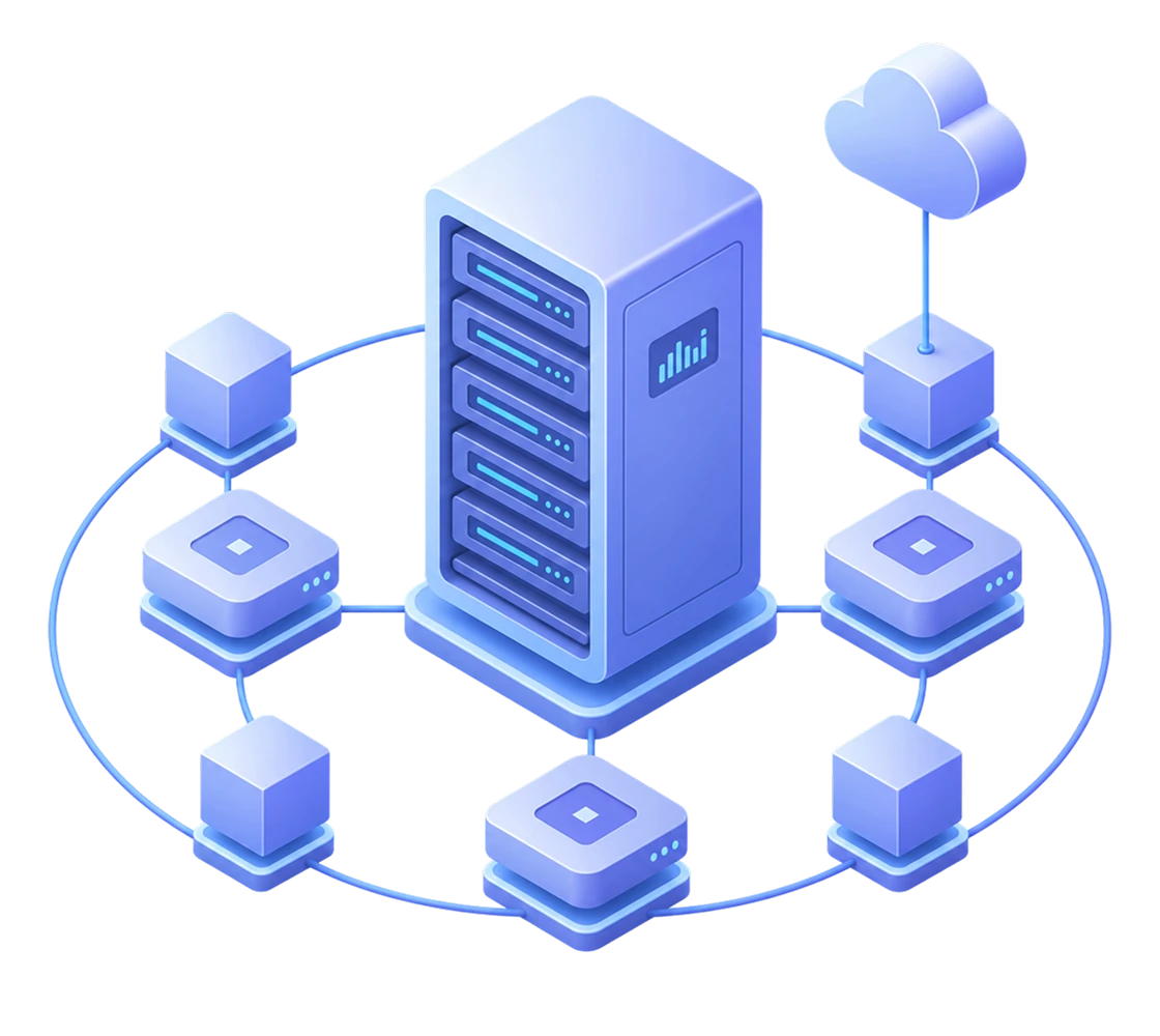ZennoHosting servers illustration